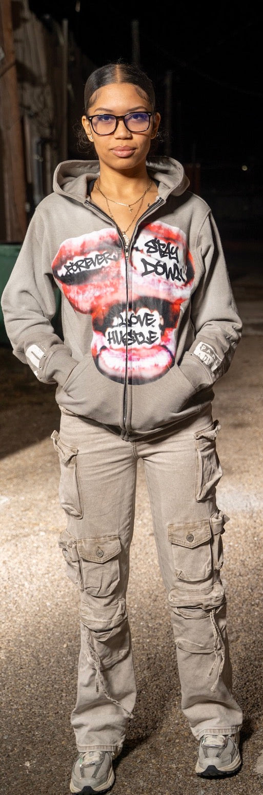 The art of a Staydown hoodies