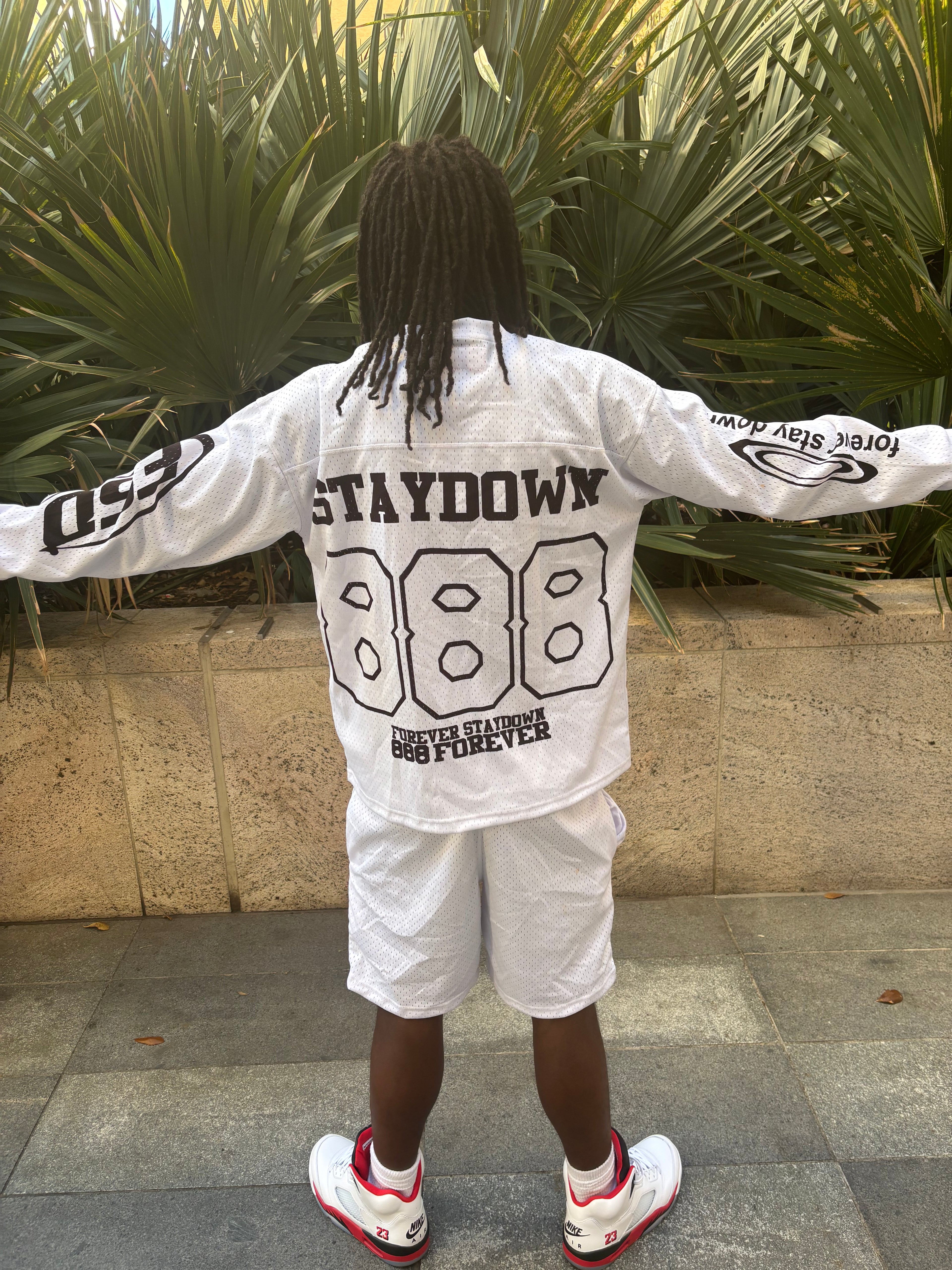 “SD Forever Jersey Set” White