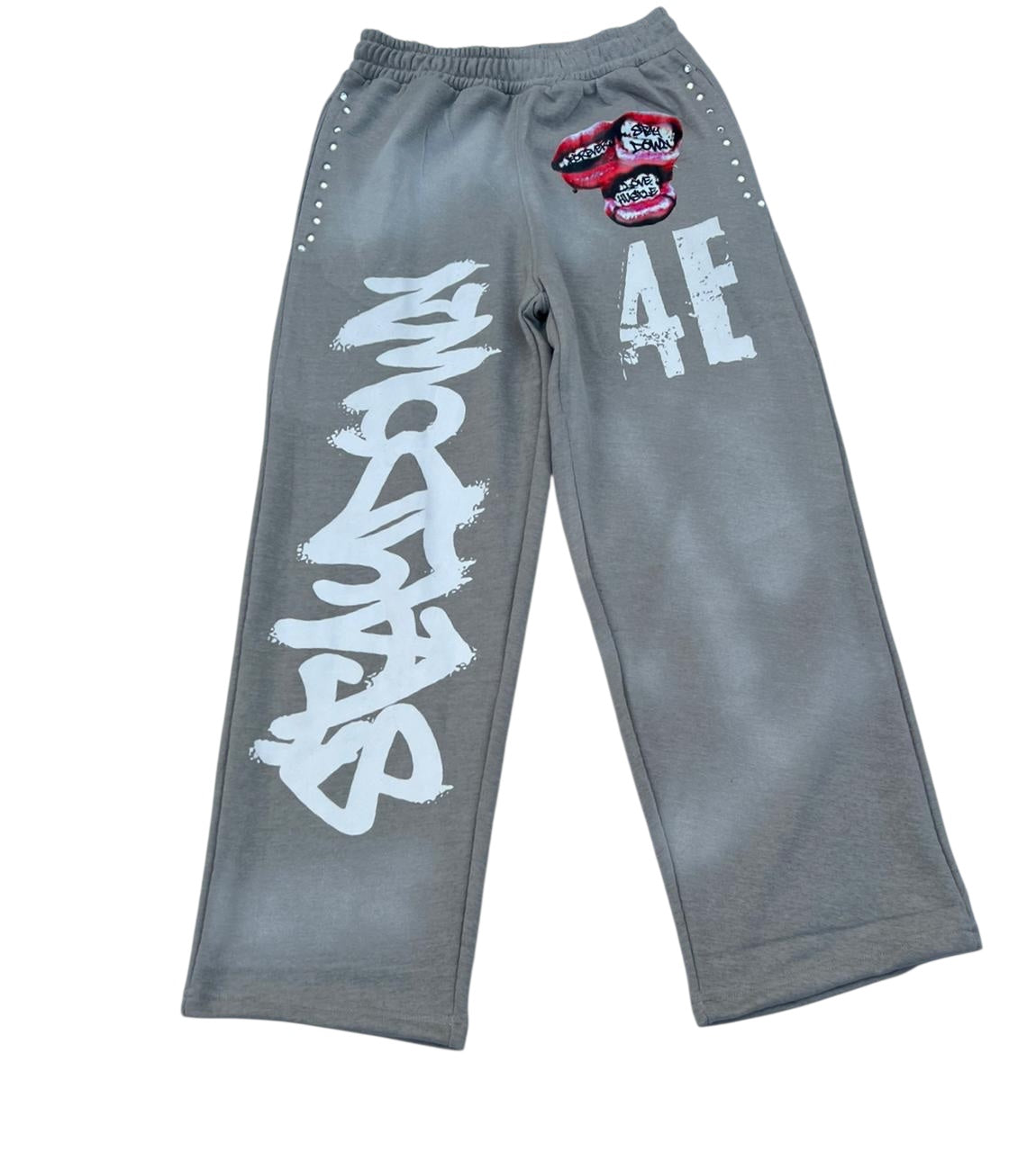 The Art of A Staydown Gray Sweatpants