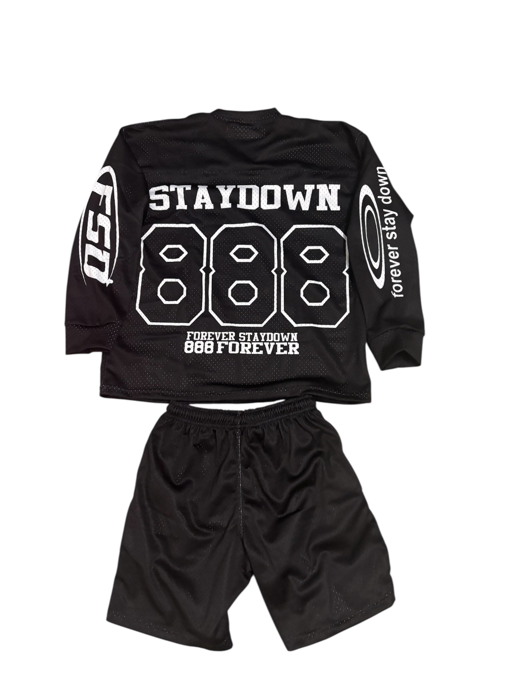 “SD Forever Jersey Set” Black