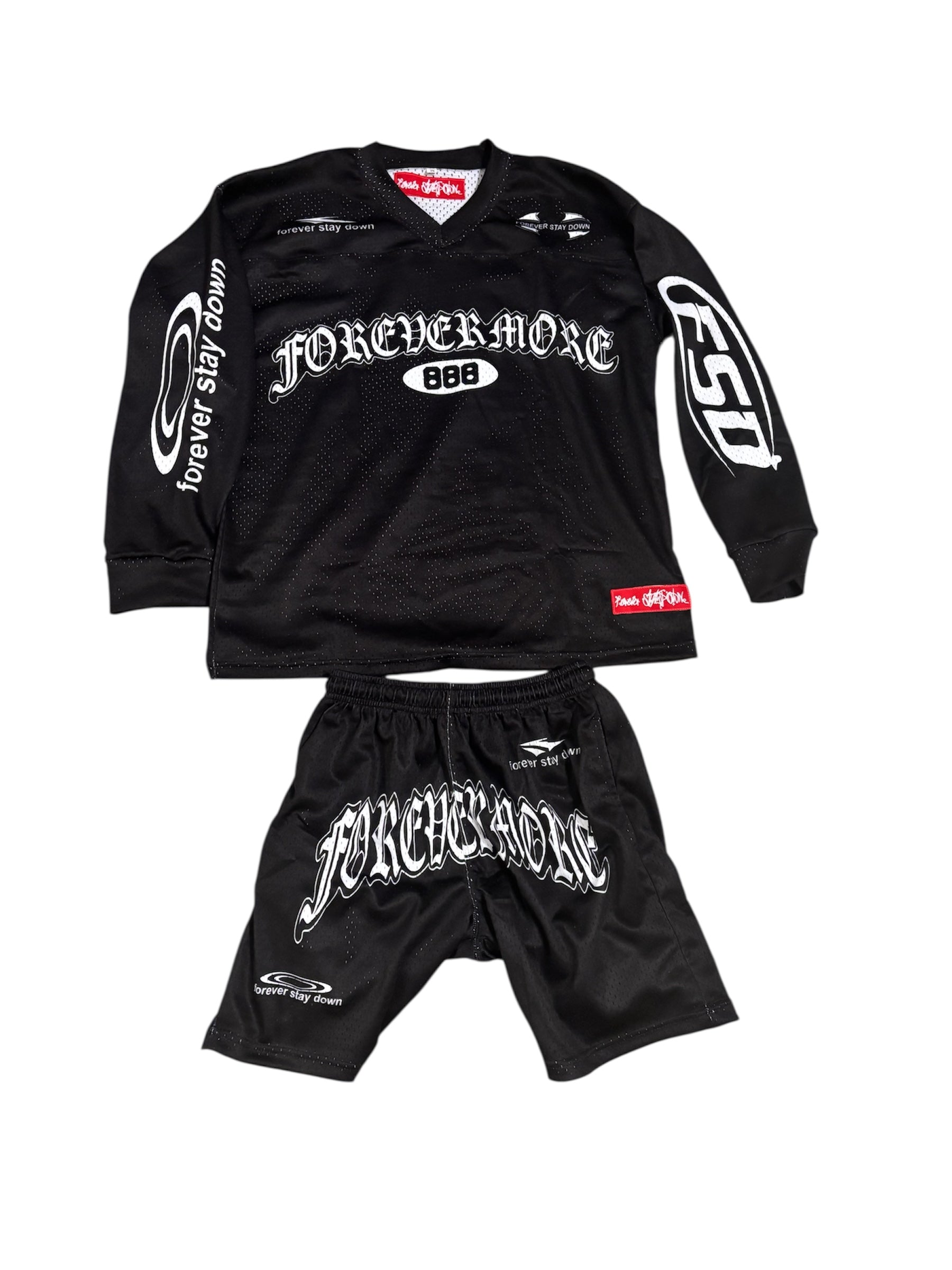 “SD Forever Jersey Set” Black