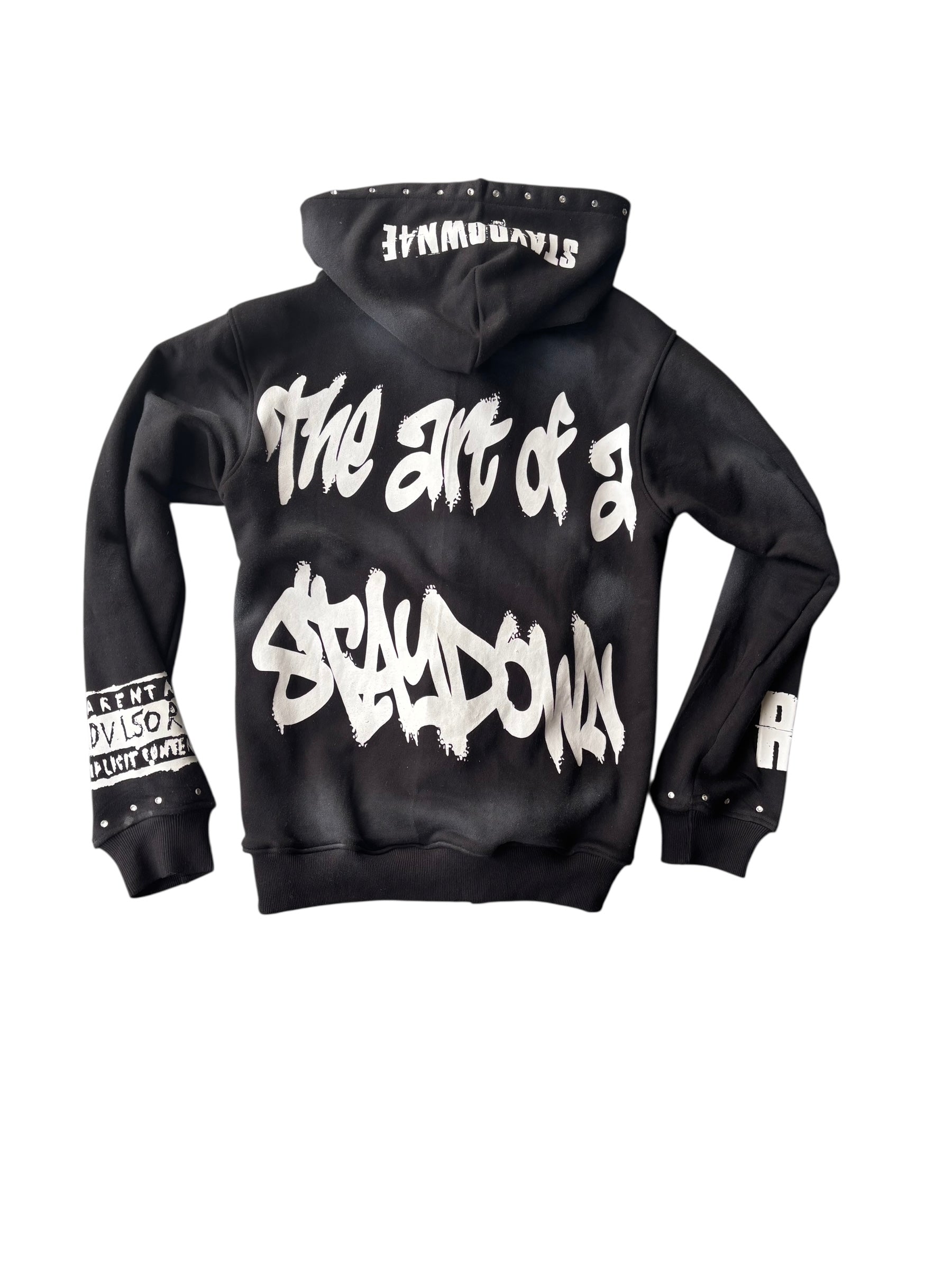Black “The Art of a StayDown”hoodie